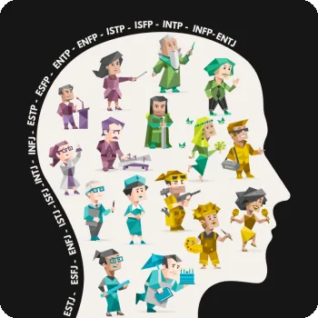 Person exploring personal strengths and preferences